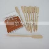 disposable round bamboo wooden barbecue sticks