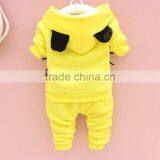 Children's Add Wool Fleece Suit With Cute Hood thumbnail-1