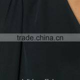 2016 Latest Design Custom Deep V Neck Blouse for Women thumbnail-5