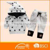 Cardigan Witch Desgin Jacket+Pant Wholesale Kids Outfits 2 PCS Children Clothing Set thumbnail-1