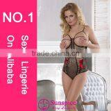 2015Sunspice Women and Fashionable Style Sex Nylon Bodystocking Women Sexy Full Body Stocking Sexy Body Stocking thumbnail-1