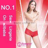 Wholesale Sunspice Sexy Hot Red Panty Underwear Sexy Lingerie thumbnail-1