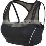 Fashionable Women's Training Mid-support Reflective Sports Bra thumbnail-2