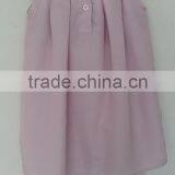 2016 Cute Baby Girls Purple Cool Dress With Embroidered Pants for Summer thumbnail-2