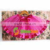 Christmas Girls Green Ballet Tutu Tulle Skirt for Both Sides to Wear Girls Tutu thumbnail-3