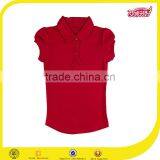 2016 Girls Latest Design Fashion Polo Shirts Golf Dri Fit Polo Shirt thumbnail-2