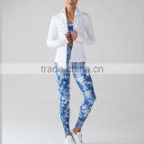 2017 China Wholesale Sublimation Yoga Pants Manufacturer Custom Made High Waist Active Wear Slim Fit Yoga Leggings for Women thumbnail-1