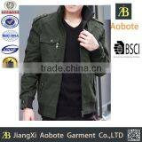 2015 Top Quality Man Army Jacket Green In Spring thumbnail-1