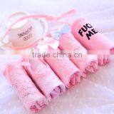 Sexy Lace Young Girl Cute Panties Lady Cotton Pink Underwear E9 thumbnail-1