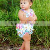 Baby Girls Unicorn Romper Kids Birthday Bubble thumbnail-3