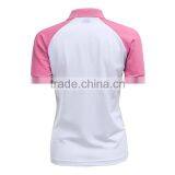 New Design Ladies Cool Dry Bulk 100% Microfiber Polyester Uniform Polo Shirt thumbnail-4