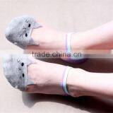 HOT Women Socks Cute Candy Thin Invisible Cotton Socks High/boat Casual Sports Socks Solid Color Cat Cartoon Women Girl Socks thumbnail-4