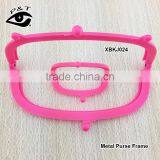 15.5cm Round Neon Jelly Color Plastic Purse Frame Neon Colors Frames thumbnail-3