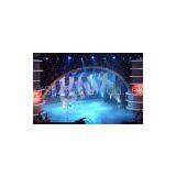 Video Photo 10mm Transparent LED Screen With High Gray Scale 1500cd/m2 thumbnail-1