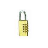 Brass Combination Padlock 28mm thumbnail-1