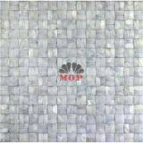 Pearl Shell Wall Mosaic Fireplace thumbnail-1