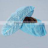 Affordable Blue Disposable pp Non Woven Non Skid Shoe Cover thumbnail-1