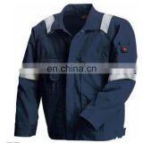 OEM New Style 100%cotton Mens Fire Retardant Work Jacket for Industrial thumbnail-5