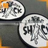 Woven Label / Laser Cut Woven Iron on Patch / Custom Woven Badge for Garment Accessory