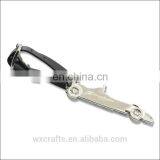 Unique Eco-friendly Metal Luggage Tag,leather Buckle Travel Luggage Tag thumbnail-6