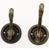 Home Decoration Copper Hook Single Hook Door After Cap Hook Antique Chinese Wind Carved Flowers Made in China thumbnail-5