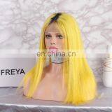 2018 Hot Seling Blonde Human Hair Full Lace Wig With Baby Hair thumbnail-2