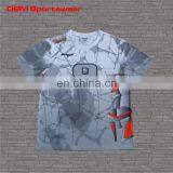 Quick dry oem sublimated basketball shooter shirt