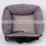 Pet Car Seat Travel Bed Dog Booster Car Seat With Clip-on Safety Leash,Car Seat Cover for Pets With Nonslip Bottom thumbnail-3