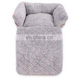 Plush Dog Bed Rectangle Warm Pet Bed, Creative Pattern Design thumbnail-2