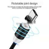 Flowing Light Led Magnetic Charging Cable Micro Usb Type C Magnet Usb Cable Streamer Phone Charger Cable For Iphone thumbnail-3