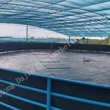 0.5mm 0.75mm 1mm Black HDPE LLDPE Geomembrane Pond Liner for Fish Shrimp Farming Tanks thumbnail-4