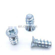 Zinc Galvanized Flat Head Pozi Euro Screw