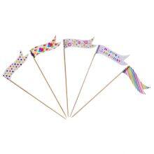 Flags Sticks Fruit Picks Party Artwork Toothpick Decoration Cupcake/Cake/Ice Cream Toppers thumbnail-2