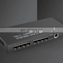 Gigabit SFP Media Converter With 1000M 8 SFP Fiber Port 1 RJ45 Ethernet Port thumbnail-4