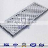 Convex Round Hole Galvanized Perforated Metal Mesh Anti-skidding