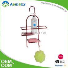 Подвесной полочек для шампуня из пластика для душа, крепящийся к стене thumbnail-4