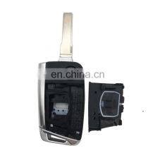 Keyless Entry 3 Buttons Car Flip Folding Key Shell Fob For VW Golf 7 MK7 Skoda Octavia A7 Seat Replacement Remote Key Case thumbnail-3