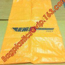 POLYPROPYLENE WOVEN BAG, PP WOVEN SACK, PP BAG, LAMINATED, GUSSETED, POST COURIER, SAND SACK LINER