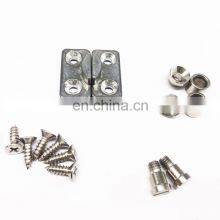 Easy to Install Stainless Steel Glass Door Handles Fittings With Zinc Material and SS Material