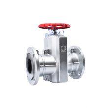 High quality aluminum alloy pinch valve manual pinch valve