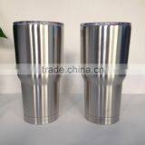 30oz Double Wall Stainless Steel Vaccum Insulated Tumbler With Handle thumbnail-1