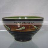Ceramic Bowl With Antique Imitation Design thumbnail-1