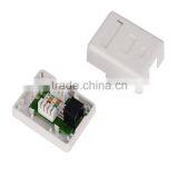 Single Port Cat.5e RJ45 Surface Box