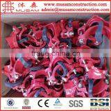 FM UL Approved Ductile Iron Grooved Pipe Fitting U Bolt Threaded Mechanical Tee thumbnail-5