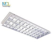 MDL T8 LED Louver Light Fixture Model: MDL-SF8 thumbnail-2