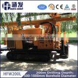 Hydraulic Drilling Rig, HFW-200L Rotary and DTH Drill Machine thumbnail-2