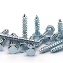 Hexagonal External Wood Screw, Galvanized Hexagonal Self Tapping Screw, Full Tooth Hexagonal Screw, DIN571 Carbon Steel Wood Tooth Screw thumbnail-2