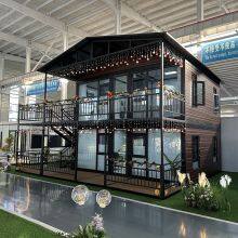 SXKON 2-story Flat Roof Expandable Folding House