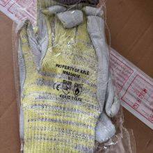 Enkerr Leather-patched High-temperature-resistant and Cut-resistant Gloves, Aramid Leather-patched Gloves, Puncture-resistant, Cut-resistant and High-temperature-resistant Gloves thumbnail-2