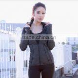 (OEM/ODM Factory) 2016 new desing Customer Fitness Running Women Sports Jacket